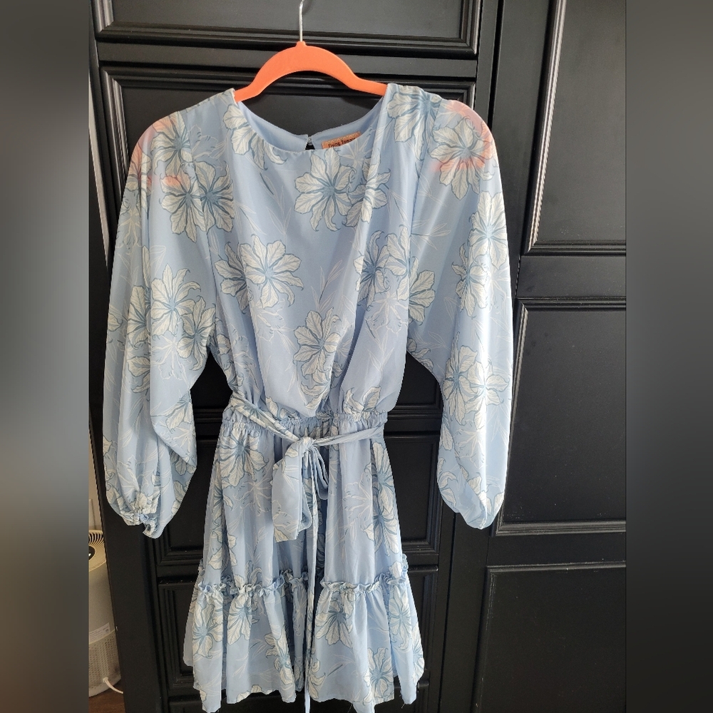 Flying Tomato Light Blue Dress